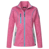 Rock Creek Fleecejacke pinkmeliert XS