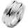 Pandora 193890C00 Ring-Set für Damen Gedreht Silber, 52/16,6