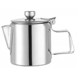 HENDI Kaffee-/Teekanne, mit Klappdeckel, 0,6L, ø97x(H)142mm,