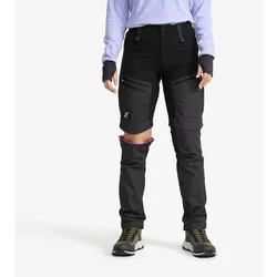 RVRC GP Pro Zip-off Pants Damen Jetblack, Größe:XS - Zip-off-hosen - Schwarz