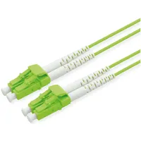 Roline LWL-Kabel 50/125μm OM5, LC/LC, LSOH, Low-Loss, grün, 10 m