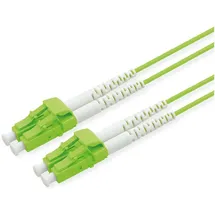 Roline LWL-Kabel 50/125μm OM5, LC/LC, LSOH, Low-Loss, grün, 10 m