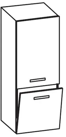 Artiqua 400 Midischrank, Quarzgrau Matt Select, 400-MKT-1-45-R-7163-173 400-MKT-1-45-R-7163-173