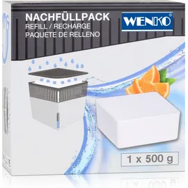 Wenko Cube 500 g mit Orangenduft, & Orange