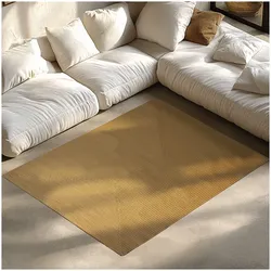 tectake® Geflochtener Teppich, verschiedene Größen, in Jute-Optik, strapazierfähig und pflegeleicht