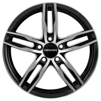 CARMANI 14 Paul 6,5 x 16 5 x 108 ET45 Schwarz Poliert
