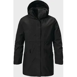 Schöffel Damen Style Malkay Ins Parka (Größe S, schwarz)