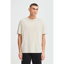 !Solid T-Shirt SOLID "T-Shirt SDOrrick", Herren, Gr. XXL, beige (oatmeal), Obermaterial: 100% Baumwolle CO., Shirts T-Shirt