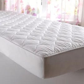 BettwarenShop Spannauflage Unterbett 80 x 200 cm weiß