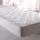 BettwarenShop Spannauflage Unterbett 80 x 200 cm weiß