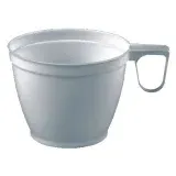 Papstar Kaffeetasse 0,18 l Weiß 10 St.