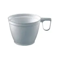 Papstar Kaffeetasse 0,18 l Weiß 10 St.