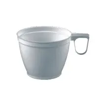 Papstar Kaffeetasse 0,18 l Weiß 10 St.