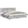vidaXL Bettrahmen 200 x 200 cm Grau
