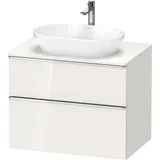 Duravit Waschtischunterschrank wandhängend „D-Neo“ 80 × 66,4 × 55 cm in Weiß Hochglanz