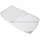 Homescapes Sitzkissen Bezug 100 x 50 x 10 cm grau 1 St.
