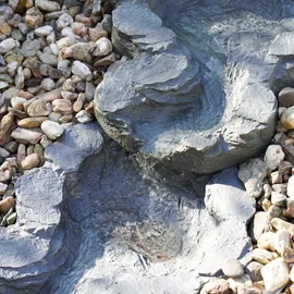 esotec Bachlaufschalen-Set 2-teilig mit Solarpumpe für Gartenteich 101308