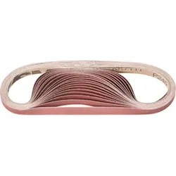 PFERD Korund Schleifband BA 12x520mm A240 für universelle Anwendung mit Bandschleifer