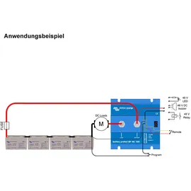 Victron Energy BatteryProtect 48V Batteriewächter 100A Blau