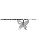 Star Trading Lichterkette Kunststoff 2,8 m 15 LED warmweiß transparent