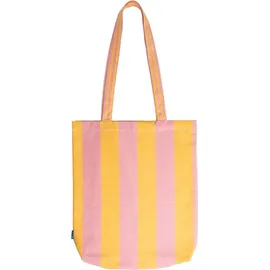 Tranquillo Tragetasche Stripes Baumwolle Gelb