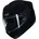 Integralhelm Schwarz XL