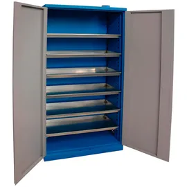 Güde Geräteschrank Stahl 92x38x200 cm grau matt