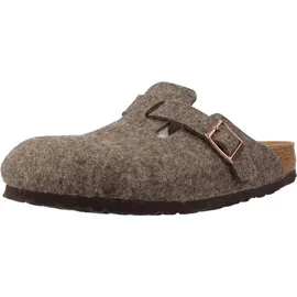 Birkenstock Boston Wool Narrow Hausschuhe (Größe 39, braun)