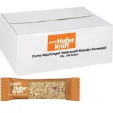 CORNY Haferkraft Mandel Karamell Müsliriegel 100 Riegel