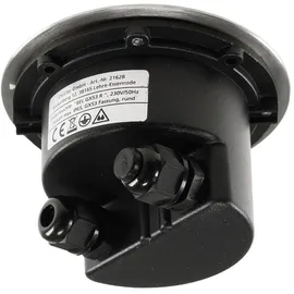 ChiliTec Bodeneinbaustrahler Aluminium rund Ø 12 cm, IP65, Leergehäuse GX53