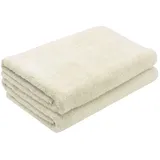 ZOLLNER Handtuchset 70 x 140 cm beige 2 St.