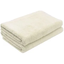 ZOLLNER Handtuchset 70 x 140 cm beige 2 St.
