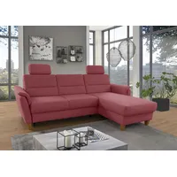 Home Affaire Ecksofa »Palmera L-Form«, Federkern, wahlweise mit Bettfunktion und mit/ohne Bettkasten, lila