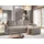 masseno Eckcouch Polyester 3-Sitzer Beige