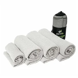 pandoo Badetuch 80 x 160 cm grau