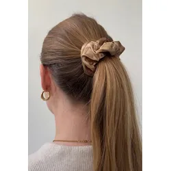 Satin Scrunchie - leichtes Beige - TeeShoppen