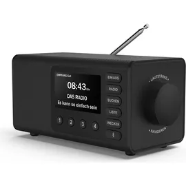 Hama Digitalradio DR1001BT FM/DAB/DAB+/Bluetooth RX Schwarz