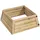 Homcom Weihnachtsbaumkragen Tannenholz, 65L x 65 cm Weihnachtsbaum Kragen aus Weihnachtsbaumkorb für Party, Weihnachten, Naturholz