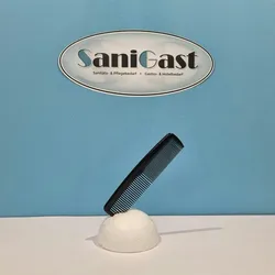 50 MEDI-INN Kämme - schwarz - 12,5 cm - Kunststoffkamm