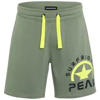 Chiemsee Bermuda-Shorts im SURF RIDERS PEAK Design dunkelgrün 141-154cm