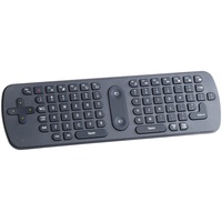 GeneralKeys Air Mouse: 3in1-Funk-Air-Maus mit Multimedia-Tastatur & Fernbedienung (Air Mouse Fernbedienung, PC Fernbedienung, Tastaturbuchstaben)