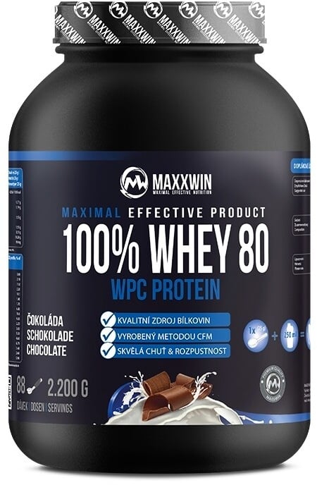 MAXXWIN  100% WHEY 80 2200 g Pistazien