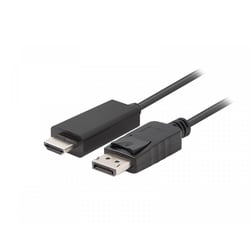 Lanberg DisplayPort auf HDMI Kabel FHD - Schwarz - 5m