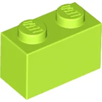 1 Stück LEGO, Teil Nr. 3004 in Limette (Lime)