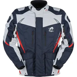 Furygan Apalaches Evo Jacke - Blue / Pearl White / Red - 2XL