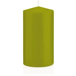 Wiedemann Kerzen Stumpenkerzen Grün 100 x Ø 70 mm, 12 Stück, Kerzen in RAL Kerzengüte Qualität