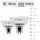 EGLO LED-Reflektorlampe MR16 2,8 W GU5.3 warmweiß 2 St.