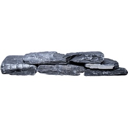 Schiefer schwarz Mauersteine 250 kg Big Bag