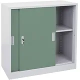 Proregal Aktenschrank 90x90x45 cm Grün