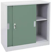 Proregal Aktenschrank 90x90x45 cm Grün